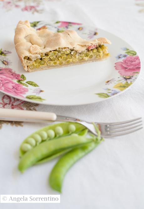Peas and Salami Pie