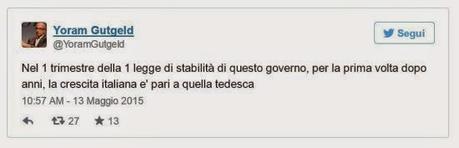 Ueilà...ma eravate accorti? trimestre 2015 crescita italiana 