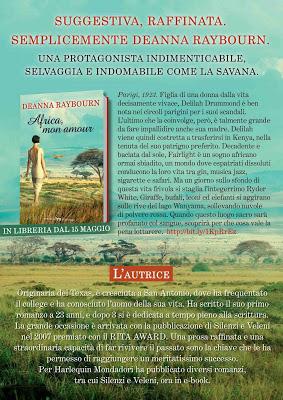 Africa mon amour, Deanna Raybourn - Dal 15 maggio in libreria con Harlequin Mondadori