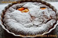 Torta di Pesche sciroppate al Brandy