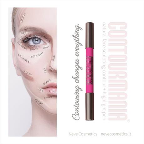 CONTOURMANIA. Natural face sculpting contour by Neve Cosmetics