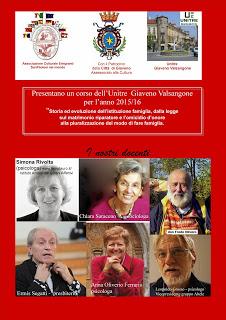 presentazione del Corso Unitre Giaveno Valsangone