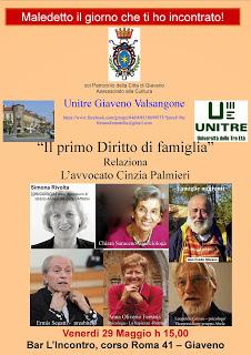 presentazione del Corso Unitre Giaveno Valsangone