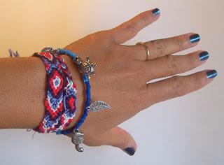 tecnica per rendere rigidi i bracciali  friendship bracelets