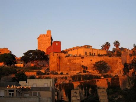 Tramonto su Cagliari