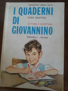 I quaderni di Giovannino (lettura e scrittura): guida didattica degli anni '60 per il primo ciclo