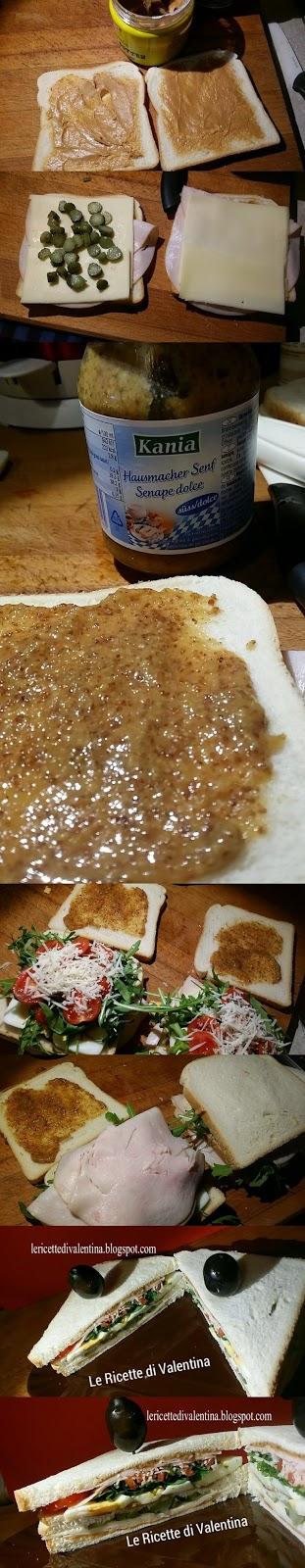 Cena davanti alla tv...panino alla