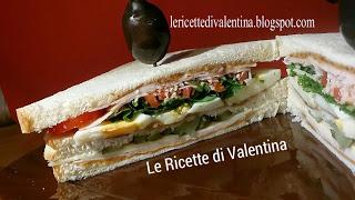 Cena davanti alla tv...panino alla