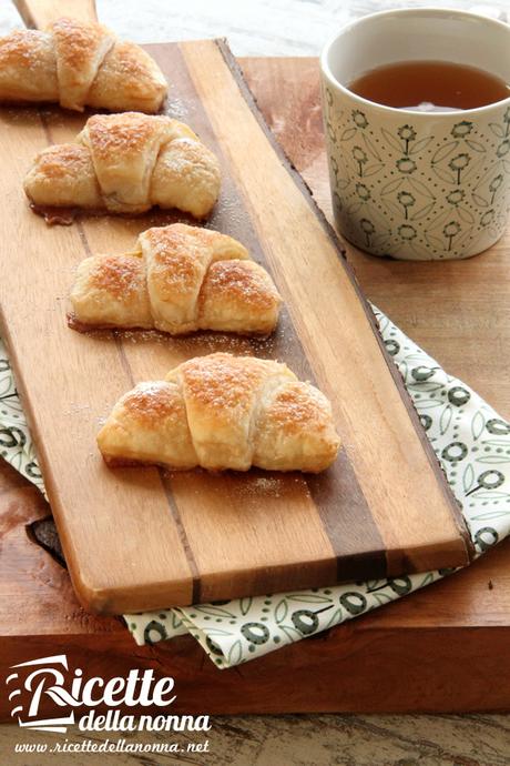 Sfogliette di torta di mele