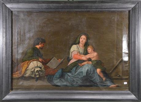 Filippo, Carlo, Maria e il sacco andrea del sarto copia madonna del sacco