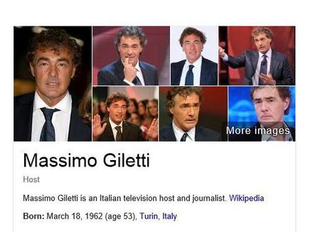 L'eroico Giletti su Google.