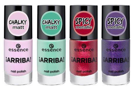 “¡Arriba!”‏ (è) la nuova trend edition di Essence…disponibile da Luglio!