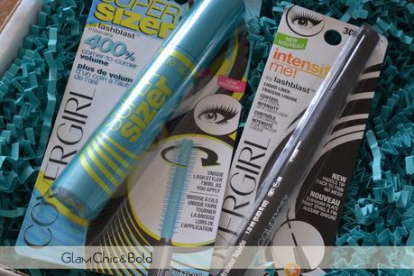 Super Sizer by Lashblast mascara  e Intensify me Covergirl