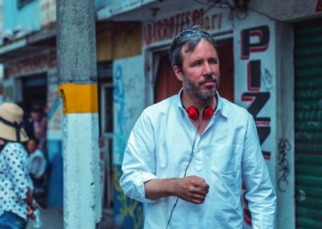 Denis Villeneuve sul set