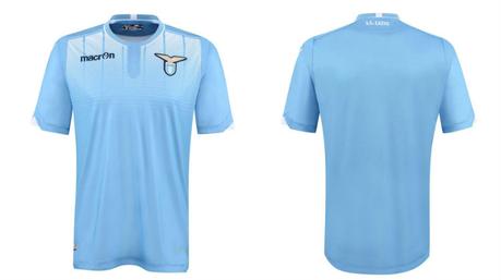 Maglia della Lazio 2015-2016: celeste con sfumature in bianco