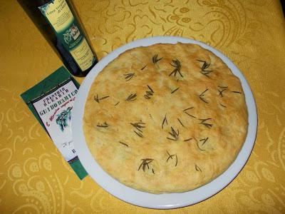 Focaccia olio e rosmarino