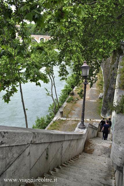 L'Isola Tiberina e il Lungotevere di Roma