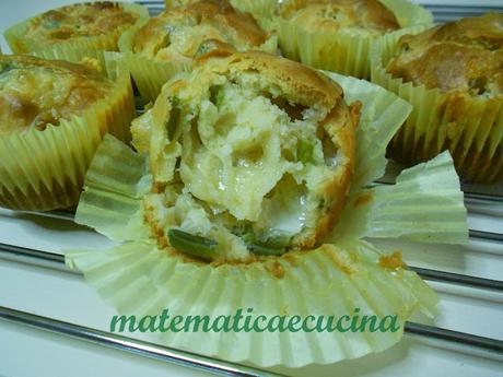 Muffins Salati con Fagiolini e Formaggio