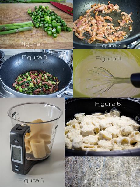 paccheri gratinati asparagi e guanciale la barchetta di carta di zucchero food blog ricetta tradizione