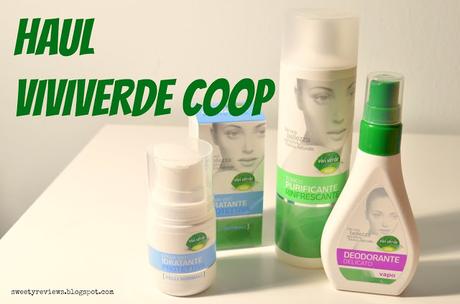 Mini haul Viviverde Coop (con sconto del 25%)