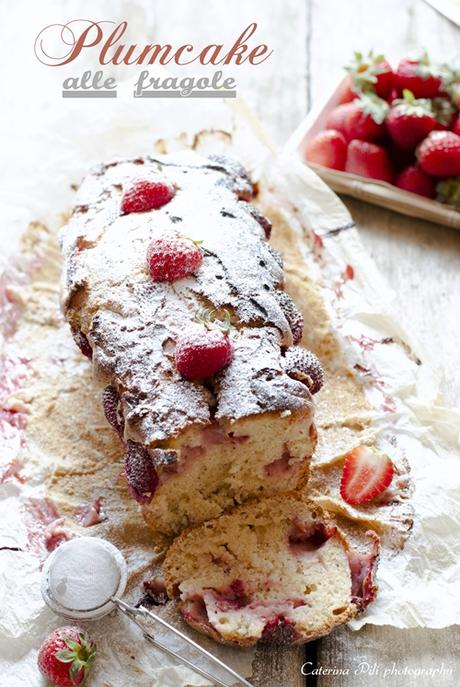 Plumcake alle fragole,ricetta senza burro