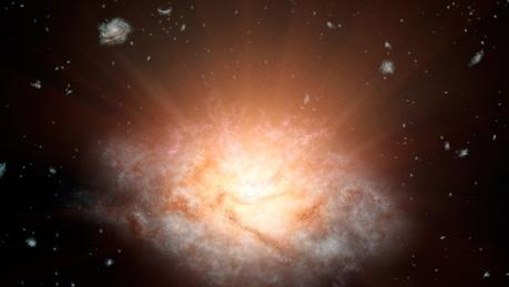 La galassia più luminosa dell’Universo
