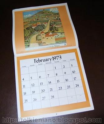 The J.R.R. Tolkien Calendar 1973