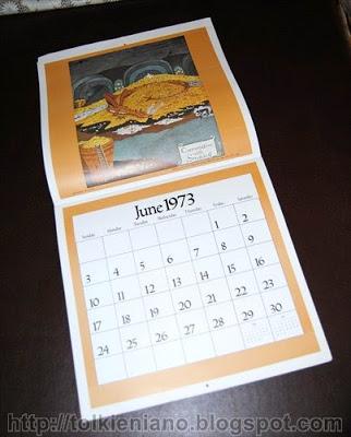 The J.R.R. Tolkien Calendar 1973