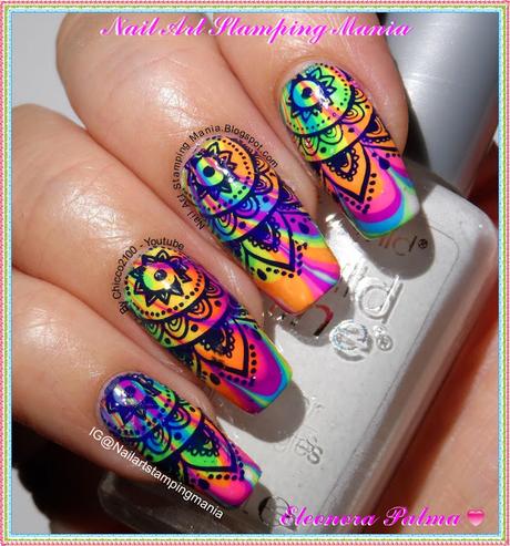Water Marble Manicure With Born Pretty BP-L014