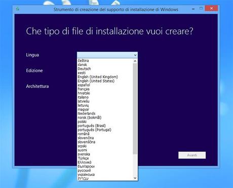 Come scaricare Windows 8.1 in italiano senza Product-Key