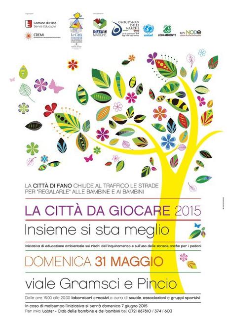 Fano si trasforma ne “La Città da Giocare”: la città in dono ai bambini Stampa