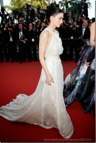 rooney mara in olivier theyskens for rochas