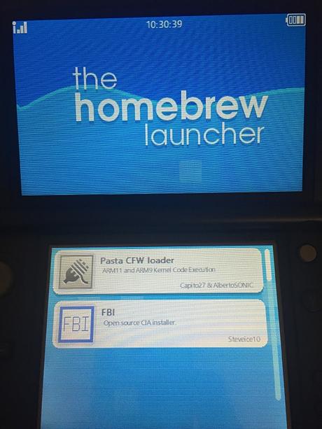 homebrew launcher