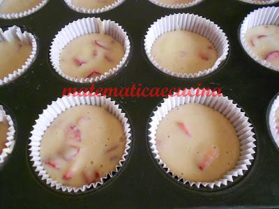 Muffins alle Fragole 2- merendine senza olio di palma