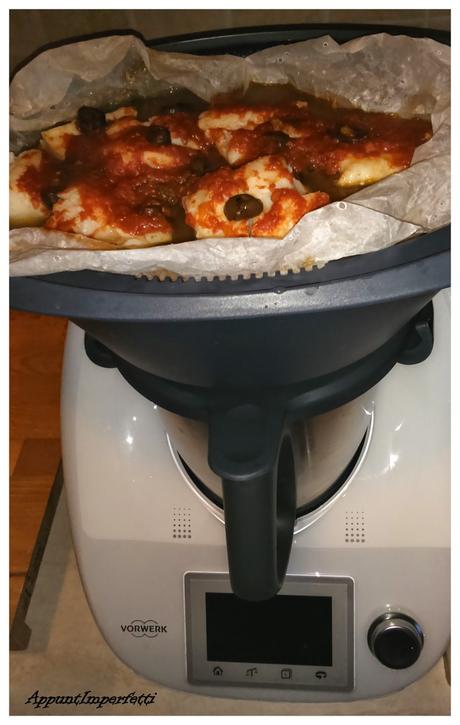 Filetti di Merluzzo alla mediterranea col Bimby Filetti di Merluzzo alla mediterranea col Bimby