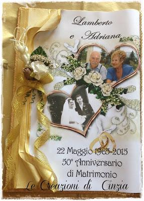 50° di matrimonio di Lamberto e Adriana