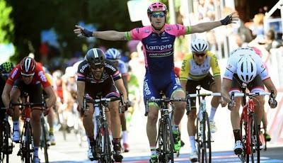 Giro d'Italia 2015, Sacha Modolo vince a Lugano