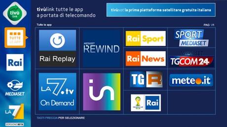 Dal 28 Maggio Tivùlink, la guida a tutti i servizi interattivi Rai, Mediaset, La7