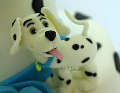 LA CARICA DEI 101 CAKE!!! One Hundred and One Dalmatians Cake!!! DALMATIAN CAKE!!!