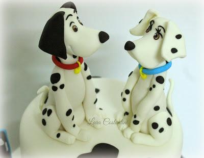 LA CARICA DEI 101 CAKE!!! One Hundred and One Dalmatians Cake!!! DALMATIAN CAKE!!!