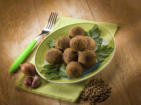 Polpette di lenticchie rosse