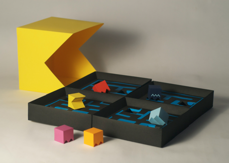 CULTURA: Pacman diventa un gioco da tavolo: grafico e bidimensionale