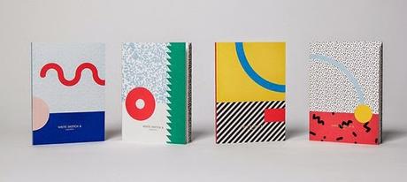 MERAVIGLIOSI “MEMPHIS” PATTERNS NEI NOTEBOOKS DI WRITE SKETCH