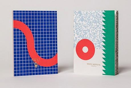 MERAVIGLIOSI “MEMPHIS” PATTERNS NEI NOTEBOOKS DI WRITE SKETCH