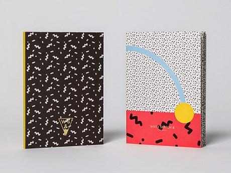 MERAVIGLIOSI “MEMPHIS” PATTERNS NEI NOTEBOOKS DI WRITE SKETCH