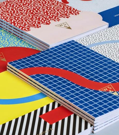 MERAVIGLIOSI “MEMPHIS” PATTERNS NEI NOTEBOOKS DI WRITE SKETCH