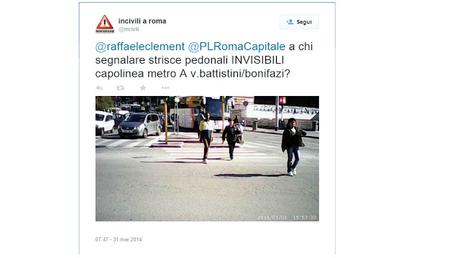 L'incrocio mortale dell'incidente di Via Battistini. Un anno di segnalazioni su Twitter che avrebbero potuto aiutare a prevenire la carneficina