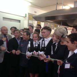 Angelo Po firma la cucina dell’Alberghiero di Alassio griffata  “Italian Food Riviera Class”