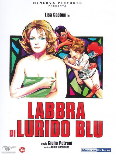 Labbra di lurido blu