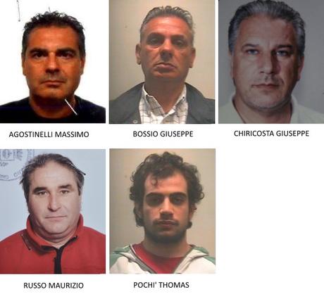 nomi foto degli arrestati ad asti